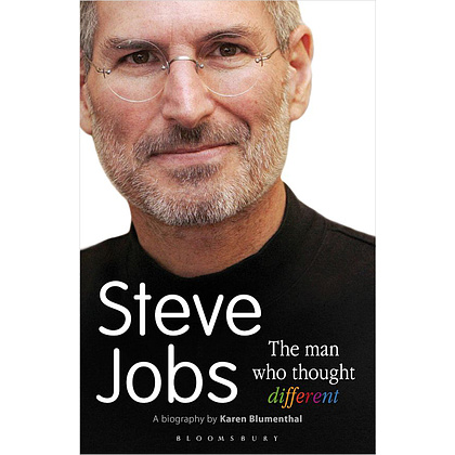 Книга на английском  языке "Steve Jobs The Man Who Thought Different", Karen Blumenthal