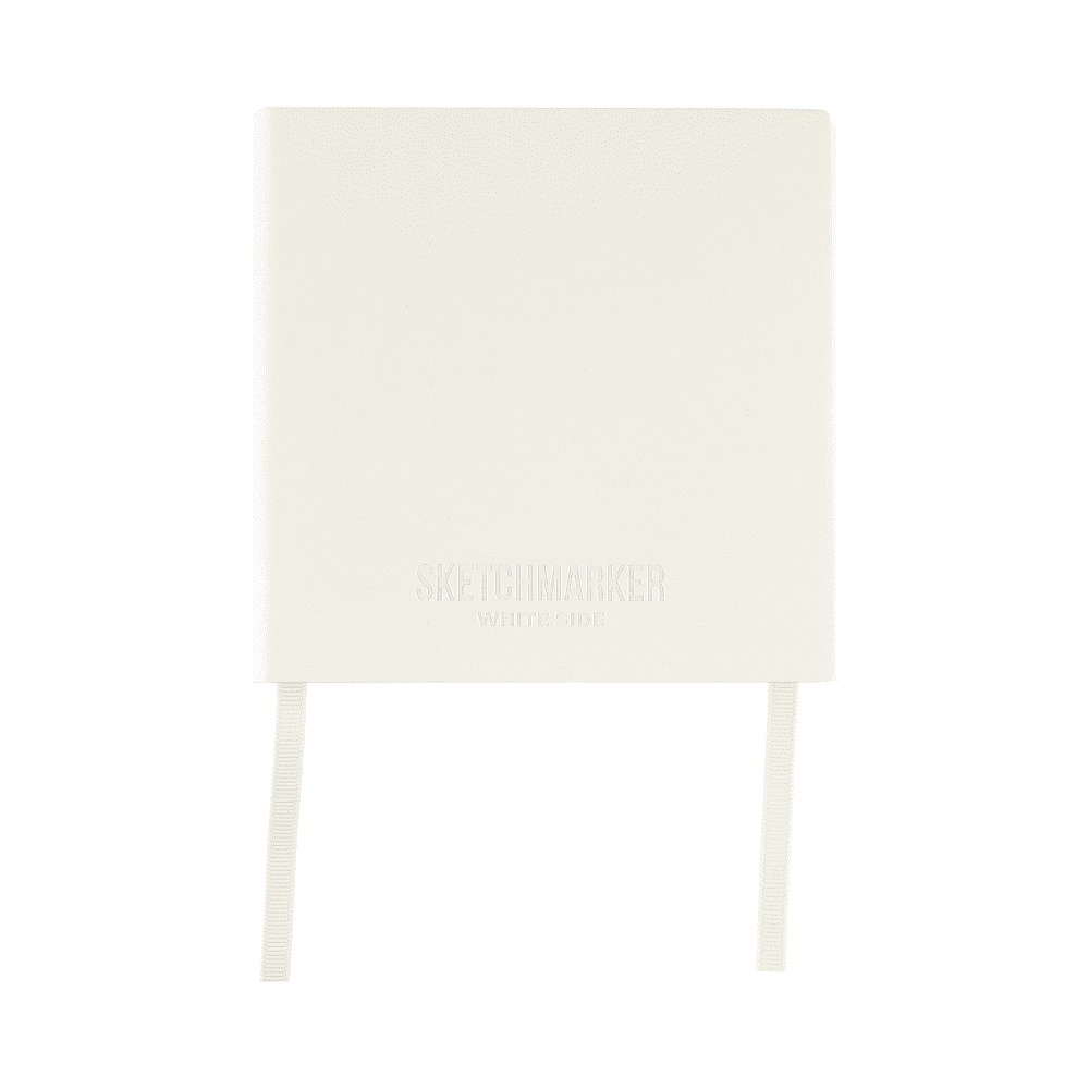 Скетчбук "Sketchmarker Sketch&Write", 12х12 см, 120 листов, бумага молочная, белая - 2