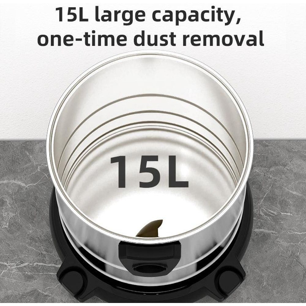 Пылесос сетевой Deli YS EDL881815, 1000 Вт, 16 кПа, 15 л, черный - 5