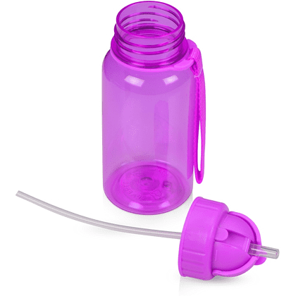 Бутылка для воды "Kidz", 500 мл, прозрачный, фиолетовый - 3