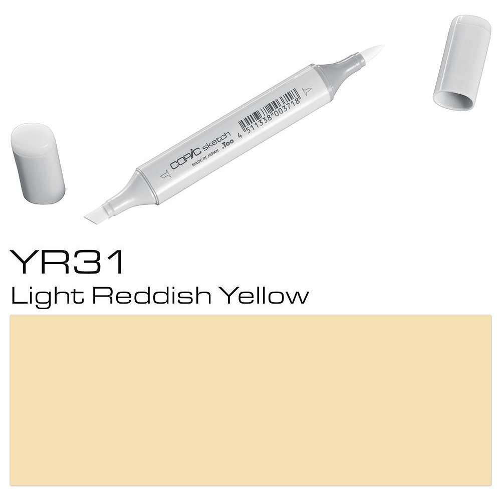 Маркер перманентный "Copic Sketch", YR-31 светлый красновато-желтый