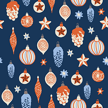 Бумага декоративная в рулоне "Игрушки"