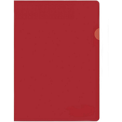 Папка-уголок "Inter-folia", A4, 115 мк, красный