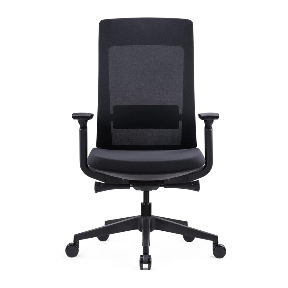 Кресло для руководителя SitZone E-VL002B, сетка, ткань, пластик, черный, -30% - 2