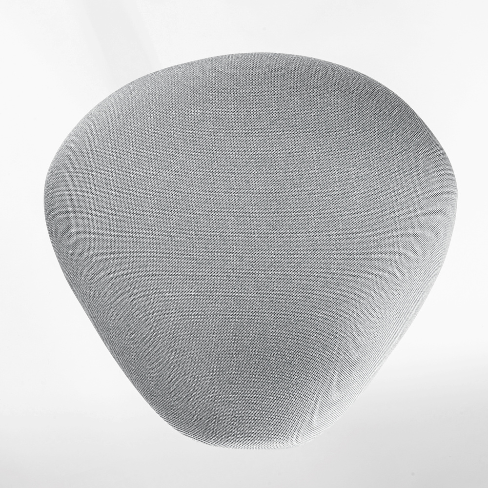 Стул для активного сиденья "Saddle", пластик белый, серый - 4