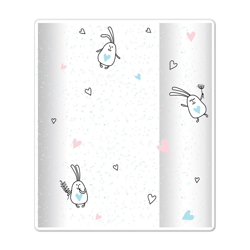 Обложка для тетрадей "Bunny", 350x210 мм, разноцветный