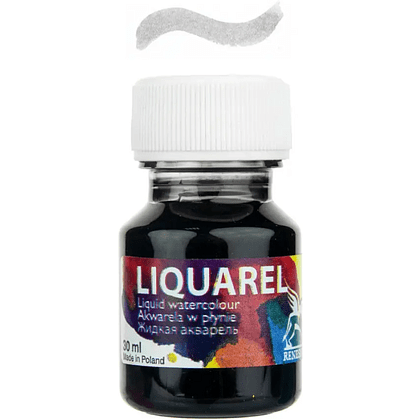 Акварель жидкая "Liquarel", 189 серый, 30 мл