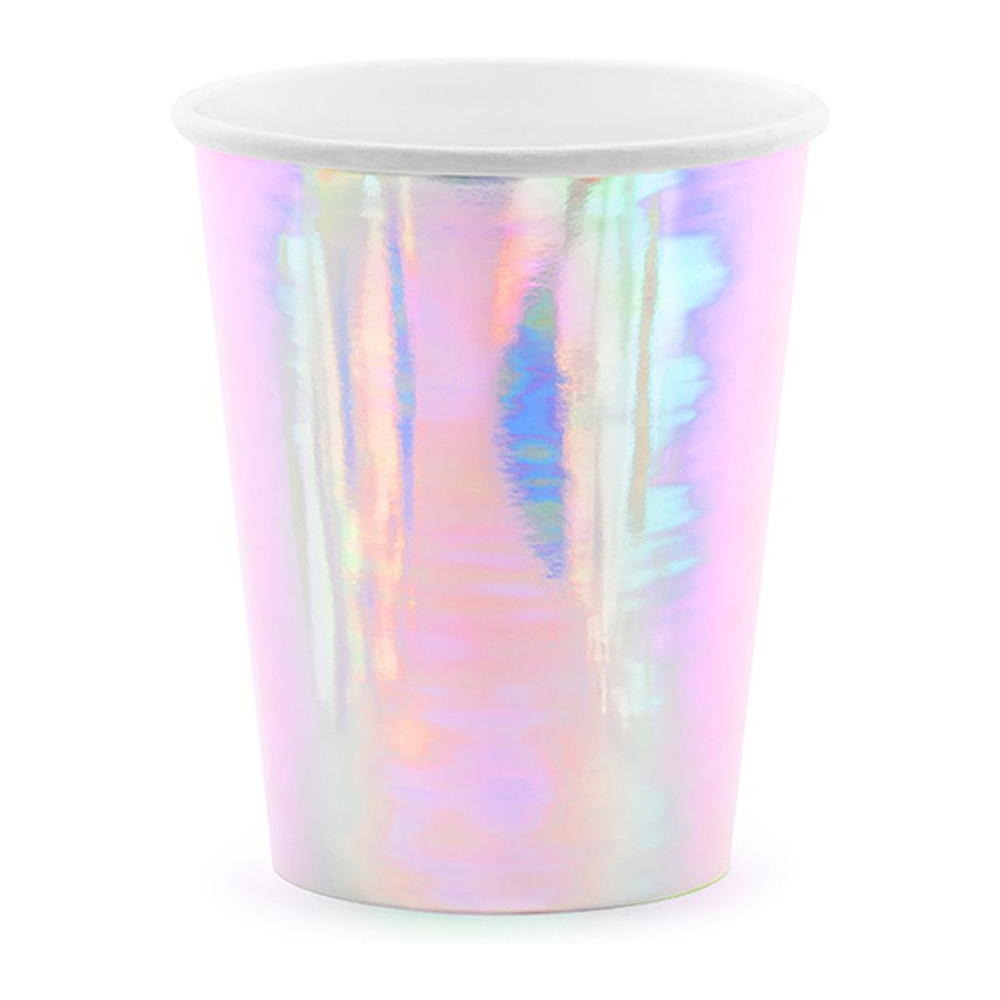 Стакан бумажный "KPP35-017", 6 шт, 220 мл, радужный