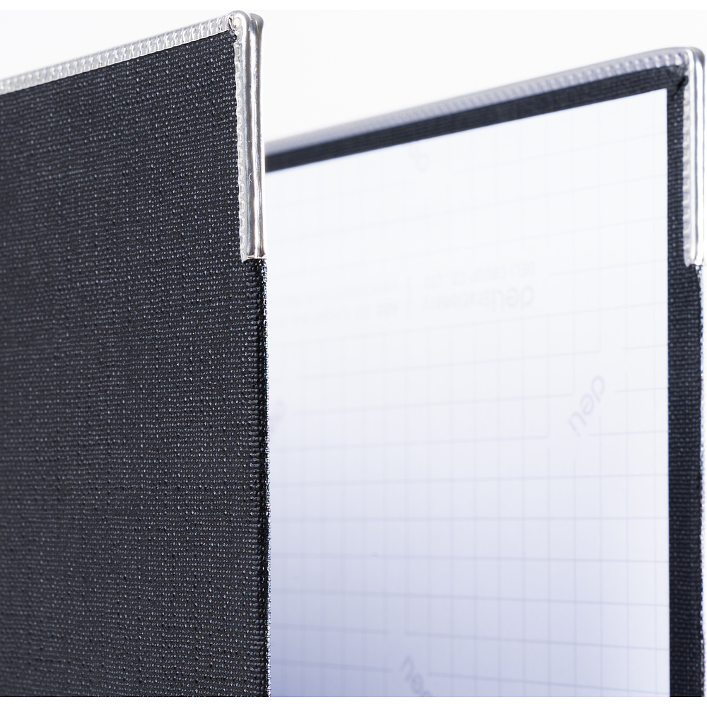 Папка-регистратор "Deli", А4, 75 мм, черный - 5