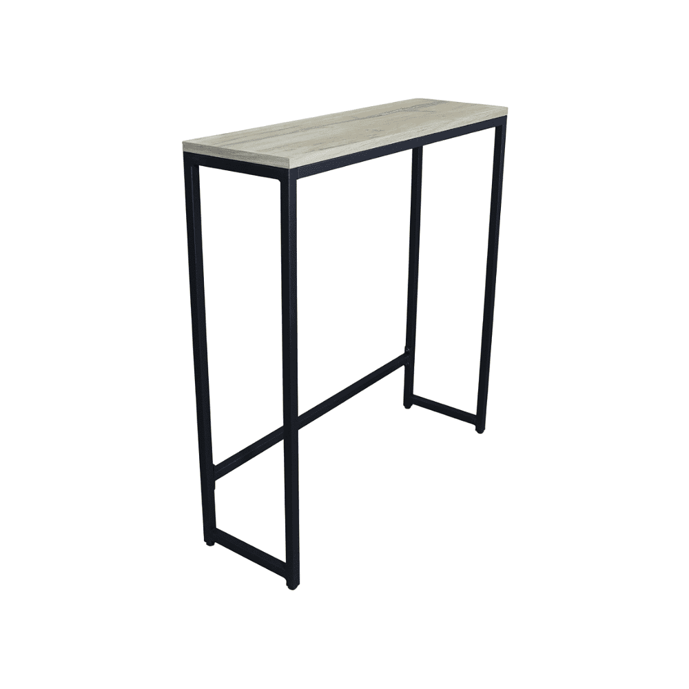 Стол консольный RION ALLERD, черный муар, Дуб Нокс