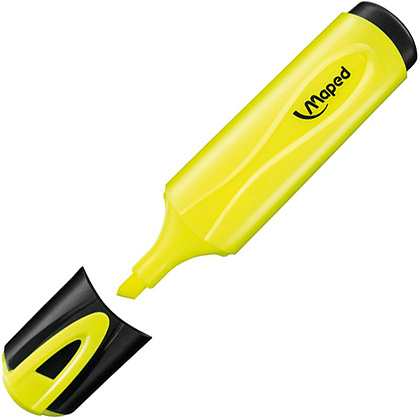 Маркер текстовый Maped "Fluo Peps", желтый - 2