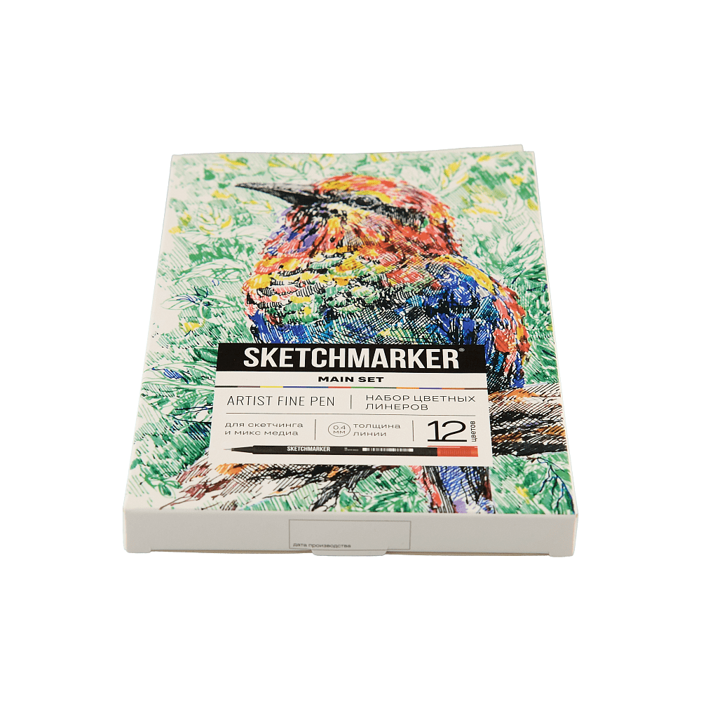 Ручка капиллярная "Sketchmarker Artist fine pen Main", 12 шт - 5