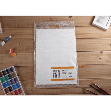 Бумага для акварели "Potentate", целлюлоза, горячий пресс, 39х54 см - 2