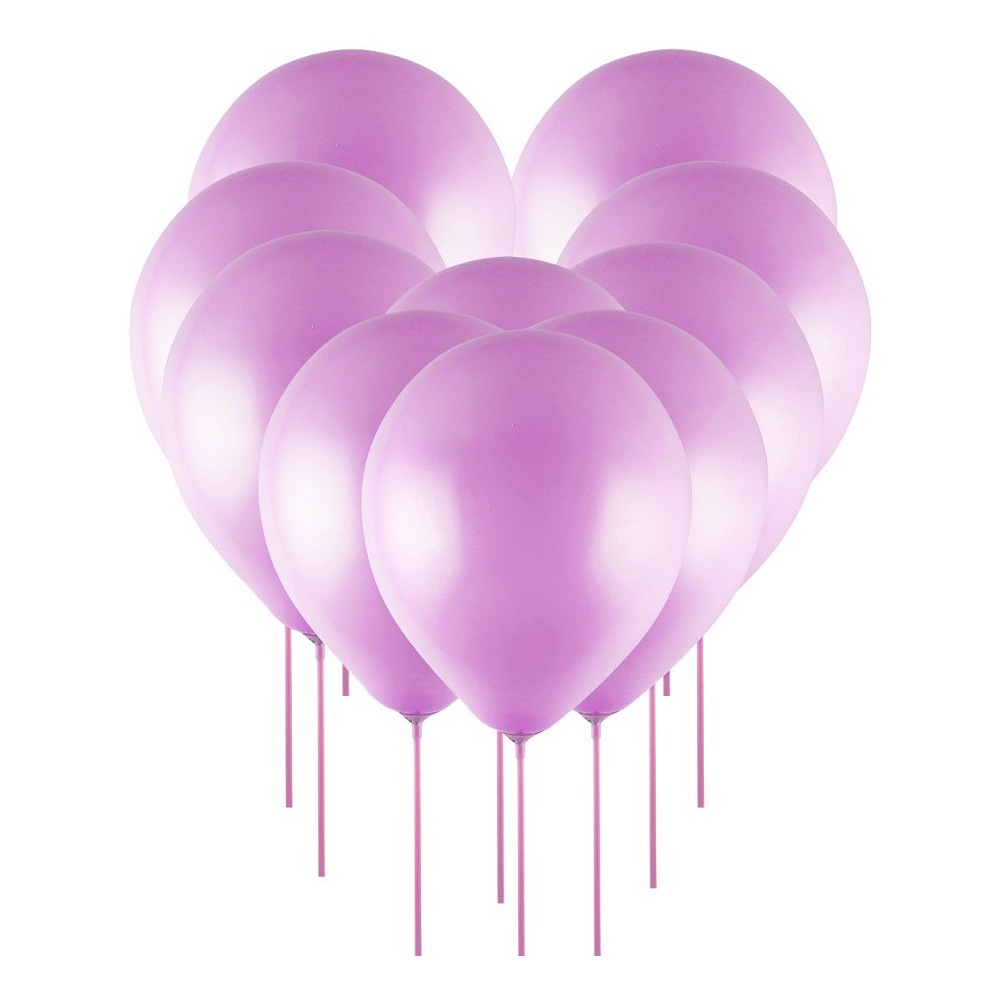 Шар воздушный "Macaroon Pastel", 10 шт, розовый