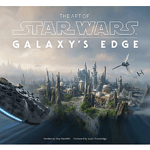 Книга на английском языке "The Art of Star Wars: Galaxy`s Edge"