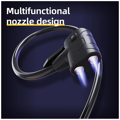 Насос велосипедный ножной Deli YS EDL880002, 5.5bar/80psi - 7