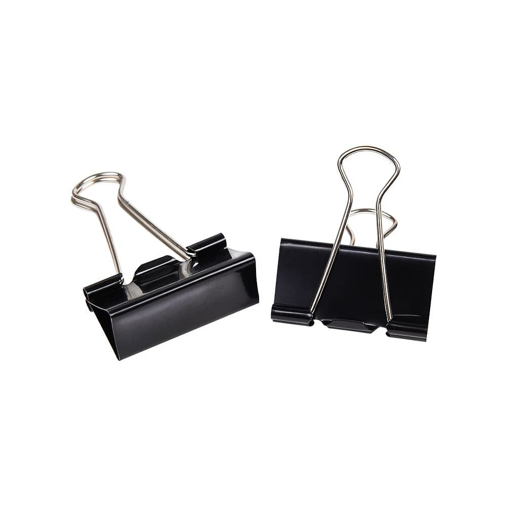 Зажим для бумаги Maped, 32 мм, черный