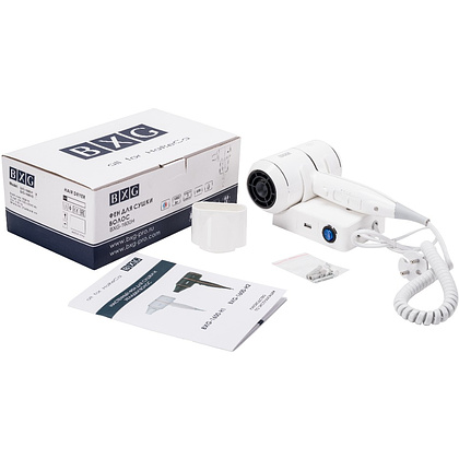 Фен настенный BXG-1600Н1, ABS-пластик, белый - 9