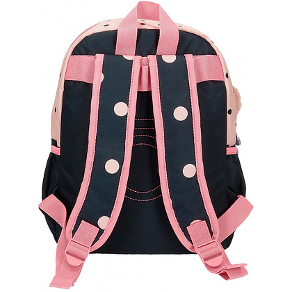 Рюкзак школьный Enso "Friends together", L, розовый, темно-синий - 5