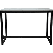 Стол письменный ALLERD RION, черный муар