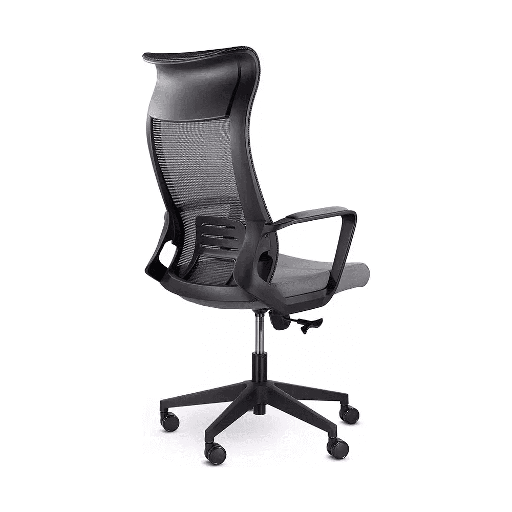 Кресло д/руководителя UTFC Рекорд М-878 ткань, серый, крестов. пластик - 4