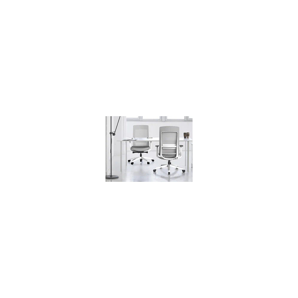 Кресло компьютерное SitZone E-VL002B, сетка, ткань, пластик, черный - 18