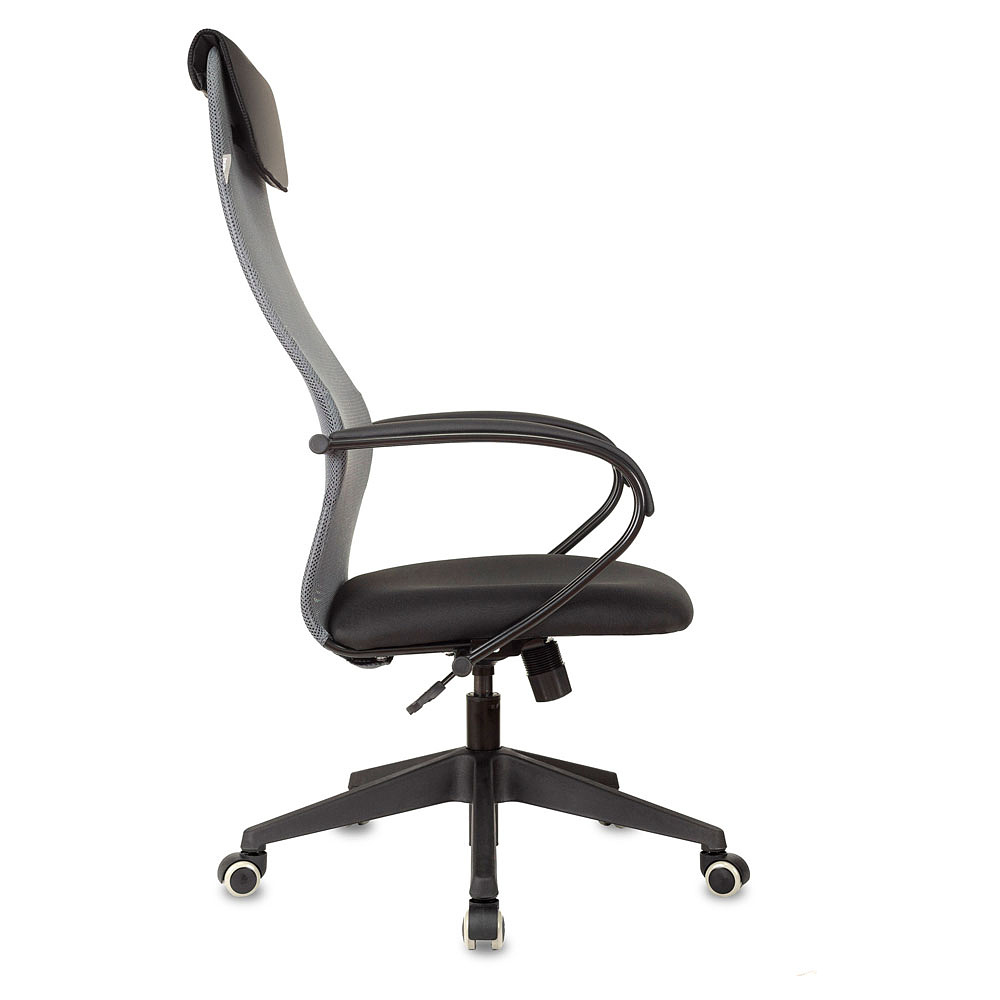 Кресло для руководителя Бюрократ "CH-607 TW-04", Neo Black, сетчатая ткань, темно-серый - 2
