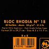 Блокнот "Rhodia" на пружине, A4, 80 листов, клетка, черный - 2