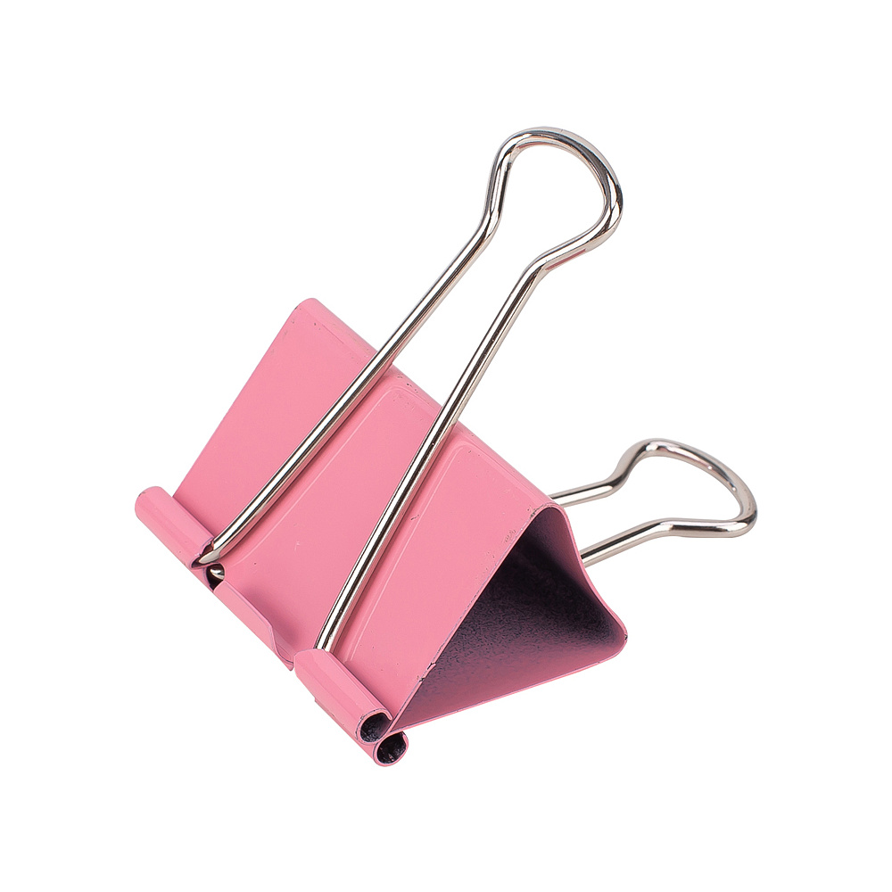 Зажим для бумаг "Deli", 19 мм, 40 штук, ассорти - 4