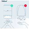 Диспенсер Tellus для полотенец листовых, белый, HT3 - 13