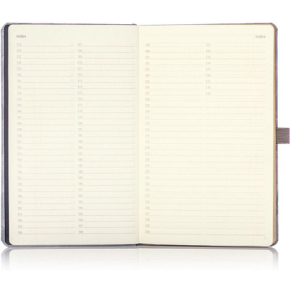 Блокнот Castelli Milano "Oro Circles", А5, 120 листов, линейка, серый, золотистый - 3