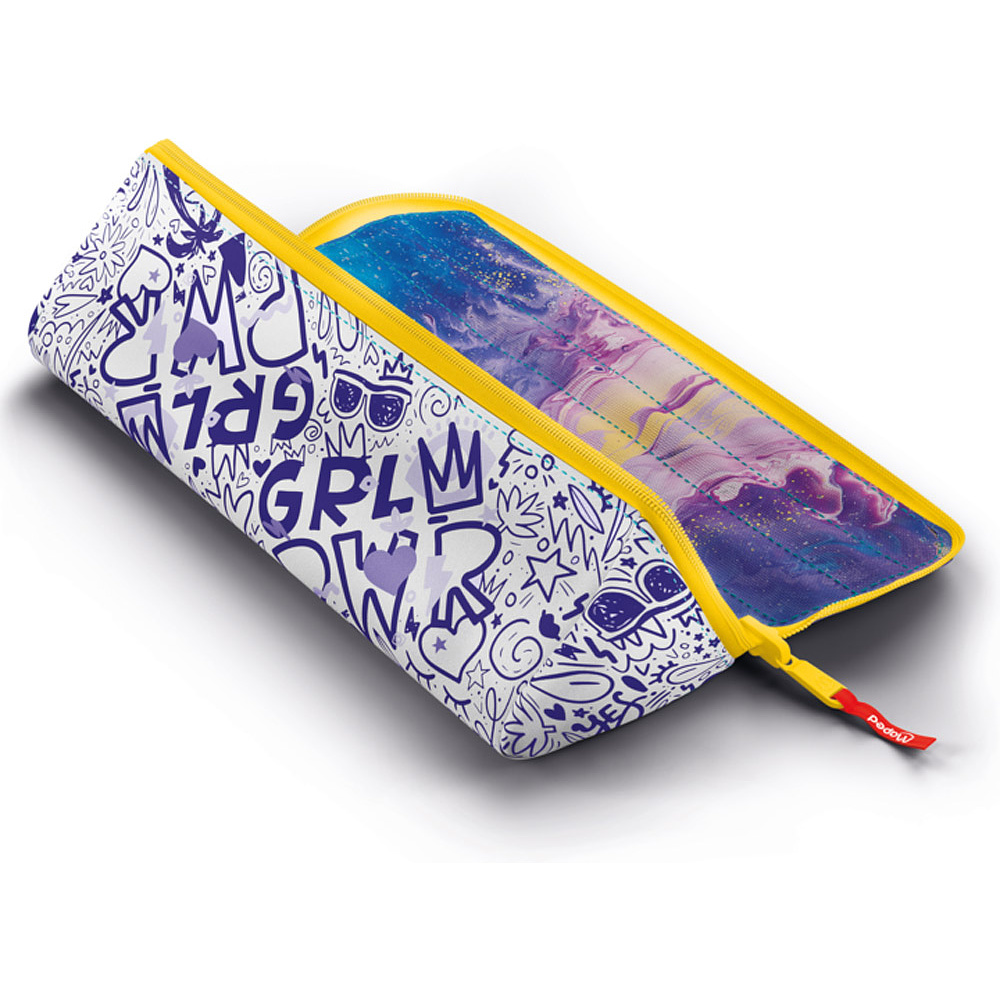 Пенал Maped "Open XXL", 1 отделение, розовый, голубой - 6