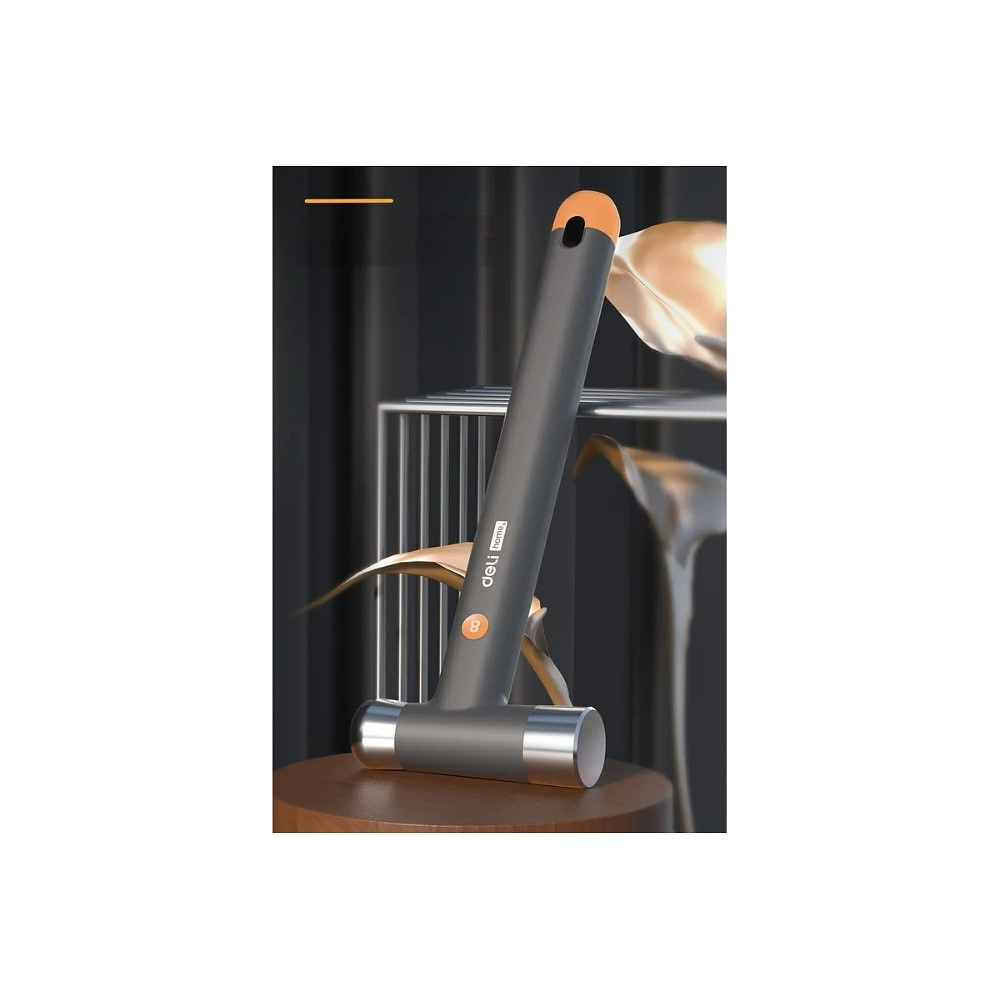 Молоток Deli HS EHT7008C, 0,25 кг, Soft Touch, оранжевый - 7