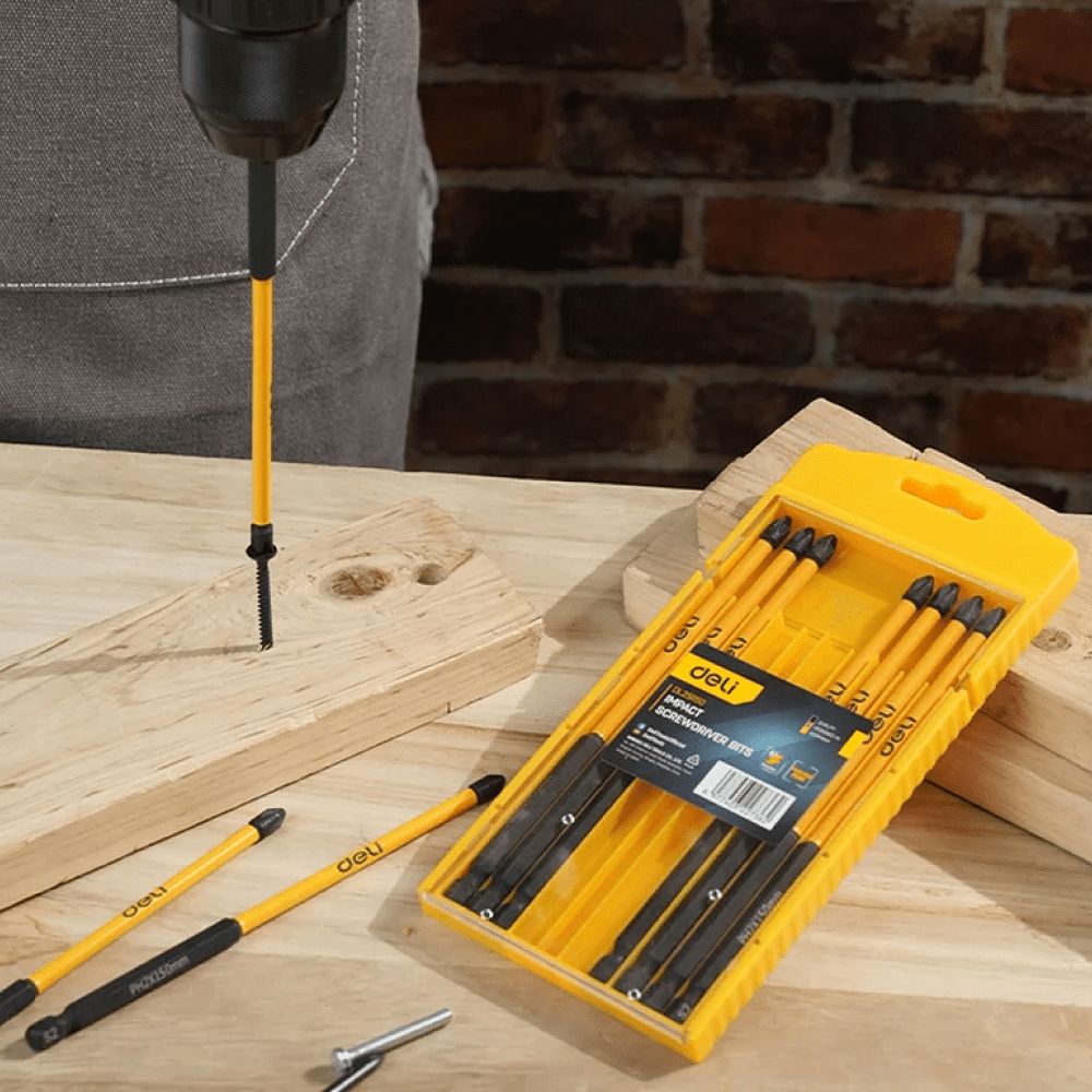 Бита Deli YS EDL251150, ударная, 10 шт., PH2 x 150 мм - 7