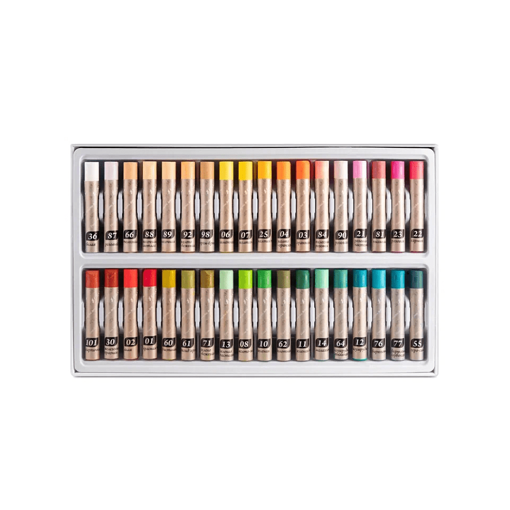 Пастель масляная "Малевичъ" профессиональная, 72 цвета - 4