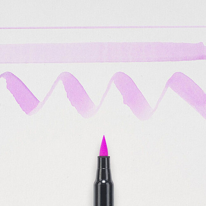 Маркер акварельный "Koi Color Brush", лиловый - 2