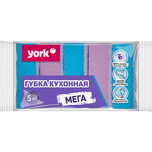 Губка кухонная для мытья посуды "York Мега"