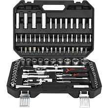 Набор инструмента 1/4", 1/2" Deli RS EDQ44094