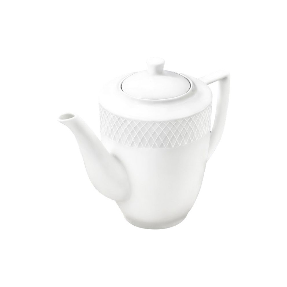 Кофейник "WL-880111/1C", фарфор, 750 мл, белый