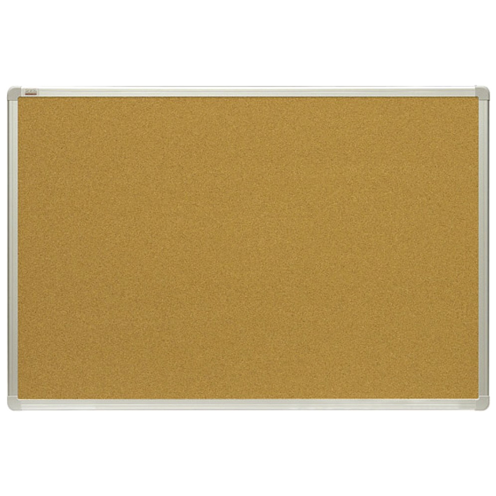 Доска пробковая в алюминиевом профиле "Alu 23", 90x120 см