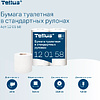 Бумага туалетная Tellus Комфорт, TP4, 4 рулона, 23 м., 2 слоя - 8
