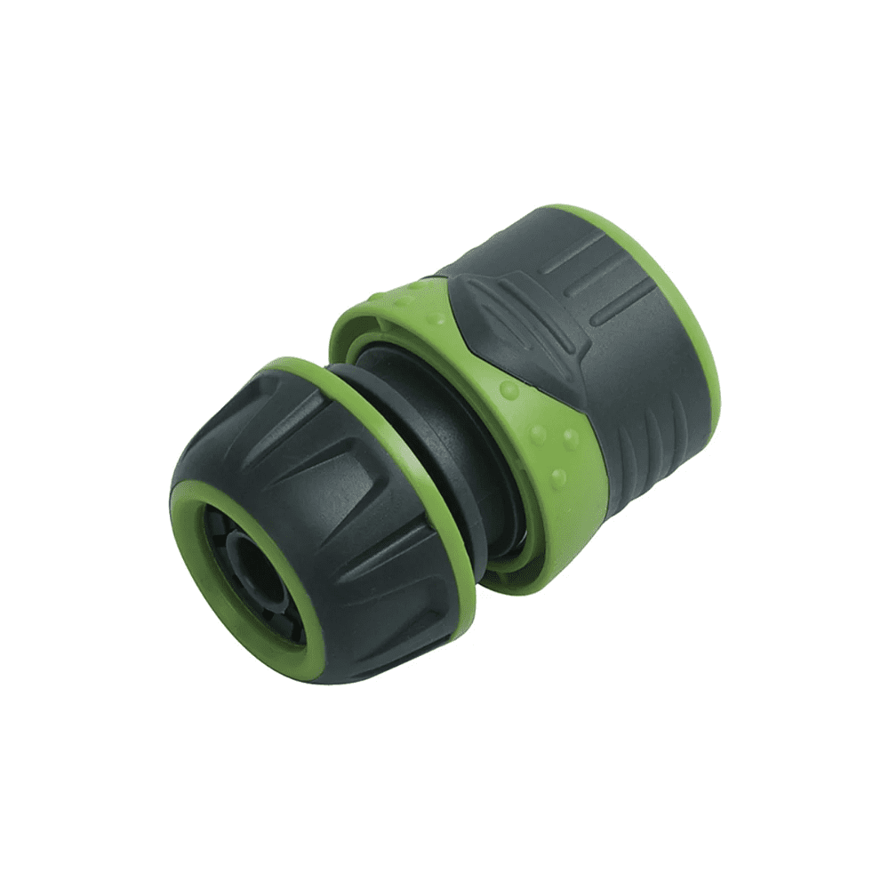 Коннектор Amigo Grande "79100", 1/2", пластик, серый, зеленый
