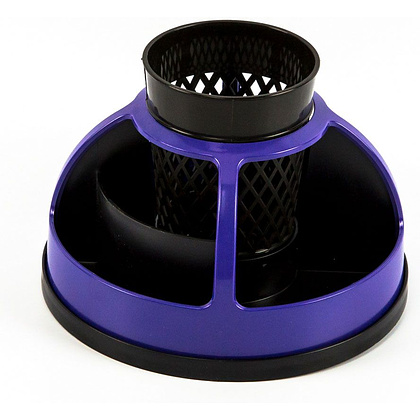 Подставка для канцелярских мелочей "Карусель 360°", фиолетовый