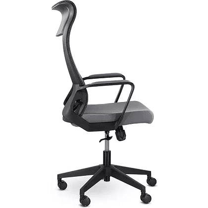 Кресло д/руководителя UTFC Рекорд М-878 ткань, серый, крестов. пластик - 3