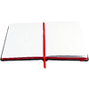 Скетчбук "Стихия", 9х14 см, 140 г/м2, 80 листов, черный, срез красный - 3