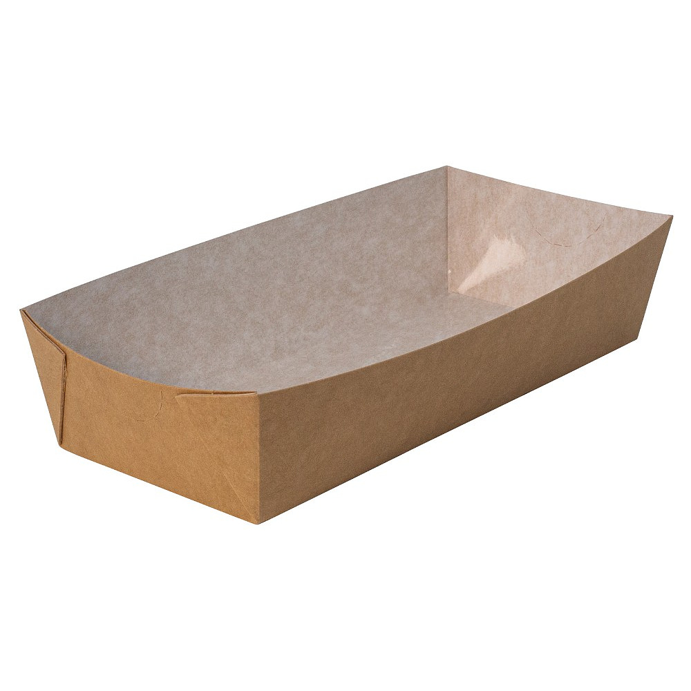 Контейнер бумажный универсальный, 165х70х40 мм, 800шт/упак, крафт