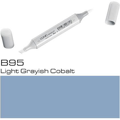 Маркер перманентный "Copic Sketch", B-95 светло-сероватый кобальт