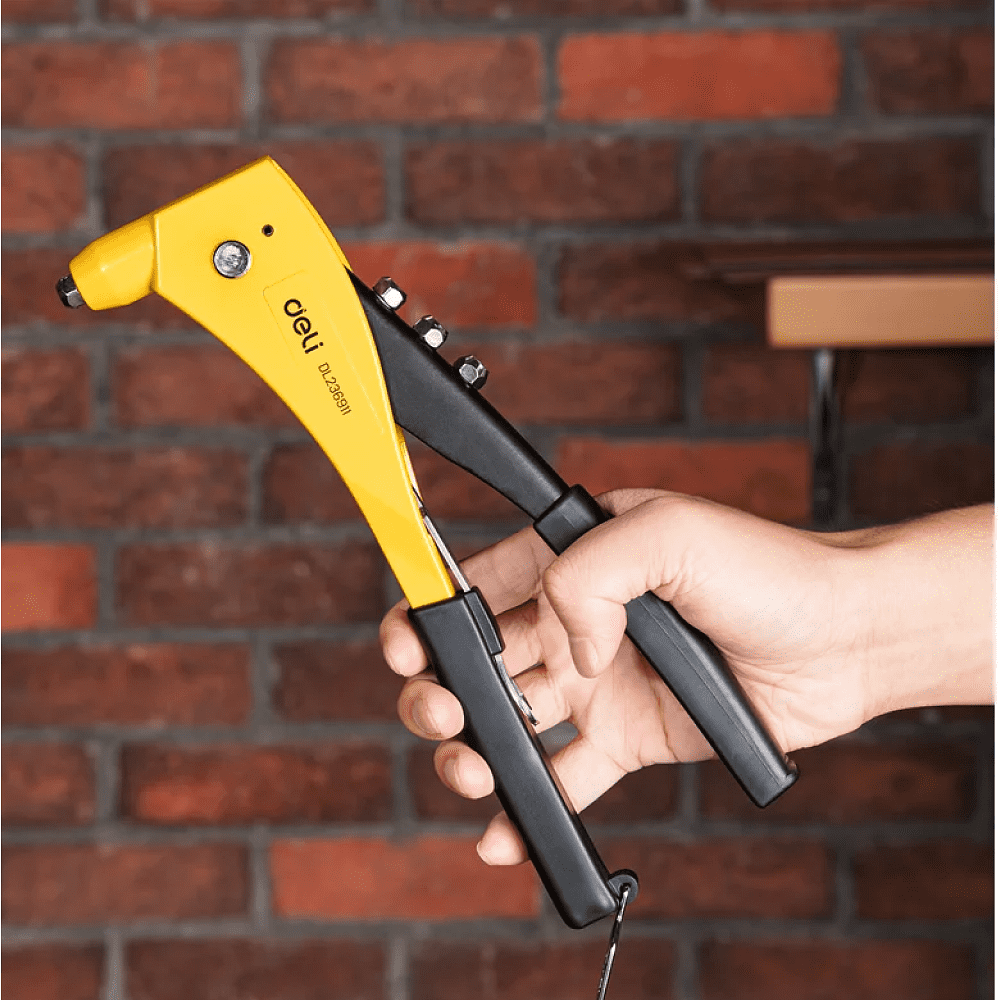 Заклепочник одноручный Deli YS EDL236911, 270 см, 2.4-4.8 мм - 13