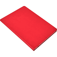 Блокнот "1818-15", А5, 80 листов, красный
