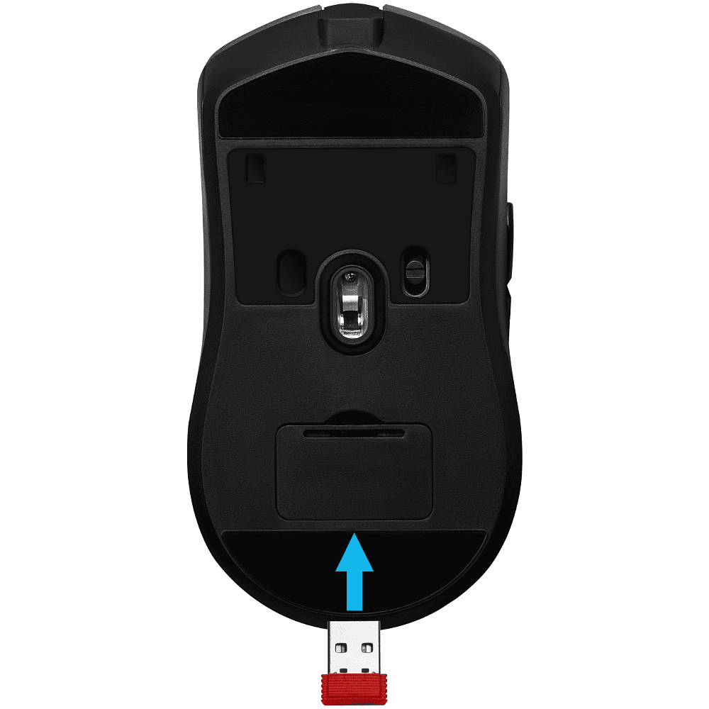 Мышь Defender Demon GM-534, беспроводная, черная - 4